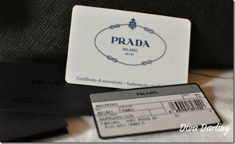 what does a prada authenticity card look like|prada authenticity code check.